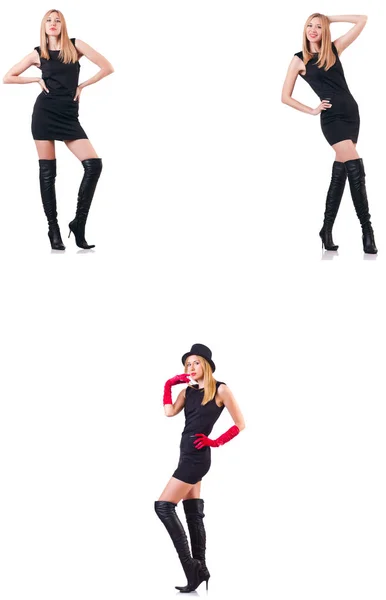 Topboots を着ている美しい女性 — ストック写真