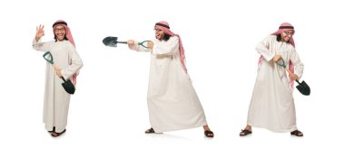 Arap işadamı beyazı izole etti