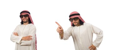 Arap işadamı beyazı izole etti