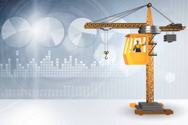 Vinç operatörü ekonomik büyüme kavramı içinde