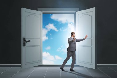 Göz bağını işadamı belirsizlik kavramı