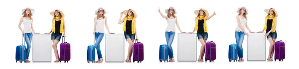 Friends ready for summer vacation — Stock Photo, Image