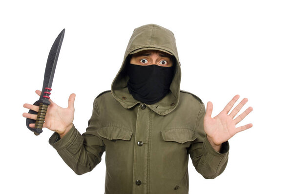 Маска, изолированная на белом