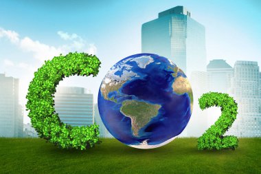Sera Co2 gazı - 3d render konseptiyle