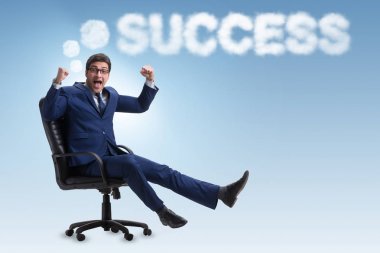 Genç işadamı daha iyi şeyler hayal