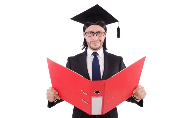 Rechter geïsoleerd op de witte achtergrond — Stockfoto