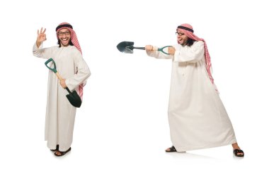 Arap işadamı beyazı izole etti