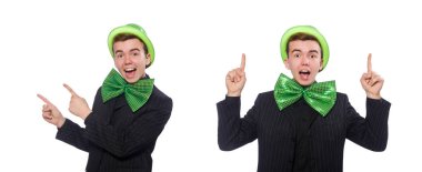 Aziz Patrick Tatil Konsepti 'ndeki komik adam