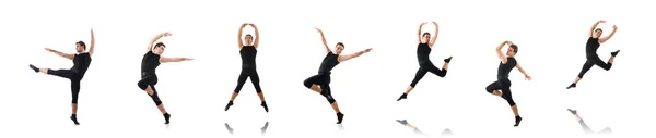 Tanečnice izolovaných na bílém pozadí — Stock fotografie
