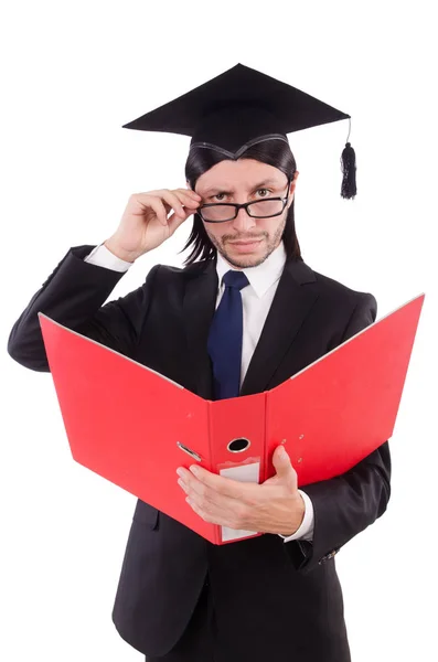 Rechter geïsoleerd op de witte achtergrond — Stockfoto