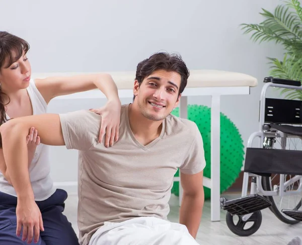 Yaralanma sonrası hastanede iyileşen hasta.