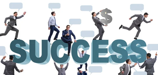 Imprenditori nel concetto di business di successo — Foto Stock