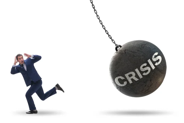 Przedsiębiorca w koncepcji zarządzania kryzysowego — Zdjęcie stockowe