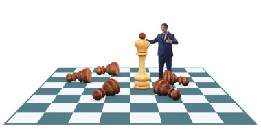 İş adamıyla strateji ve taktik kavramı