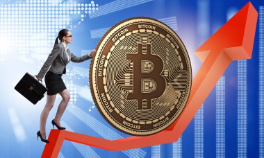 İş kadını bitcoin 'i kripto-para zinciriyle engelliyor