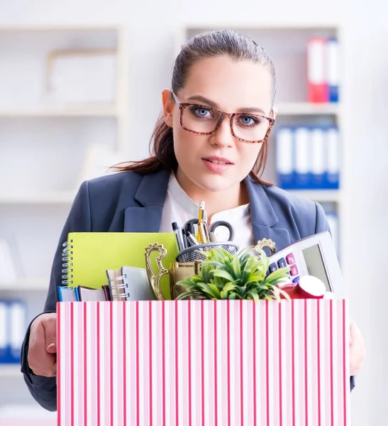 İş kadını işinden istifa ediyor