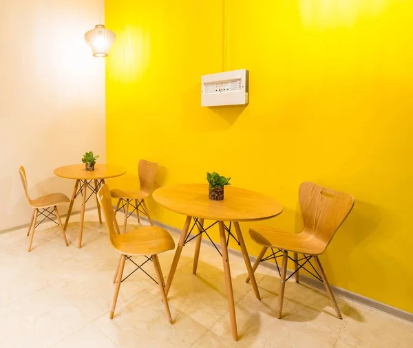 Kitchen furniture arranged in the room — Stock Photo, Image