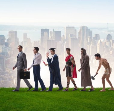 İnsanoğlunun eski çağlardan modern çağlara gelişimi