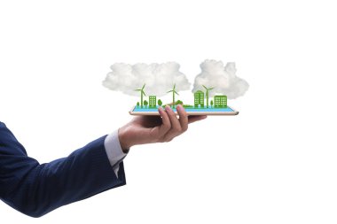 Küçük ekosistem ve temiz enerjili el hapları