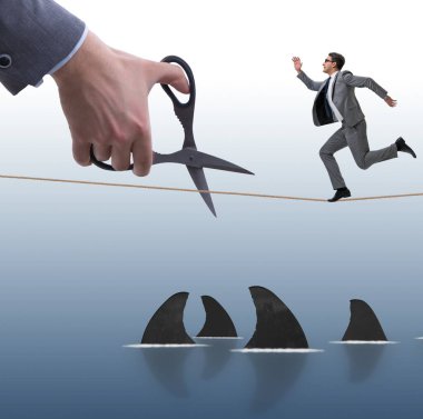 İş risk kavramında el kesimi halat