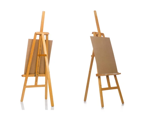 Easel isolated on the white background — Stock Photo, Image