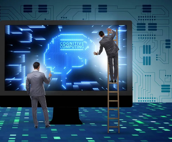 Cognitive computing concept as modern technology — Stock Photo, Image