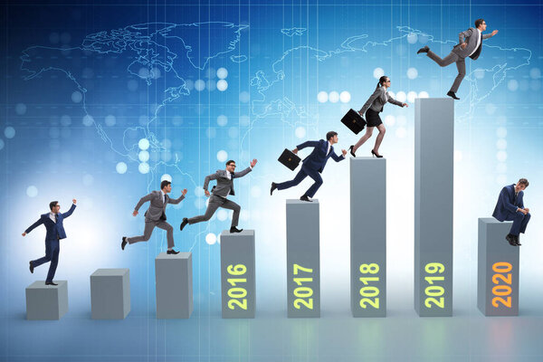 Concept of economic crisis from coronavirus covid-19