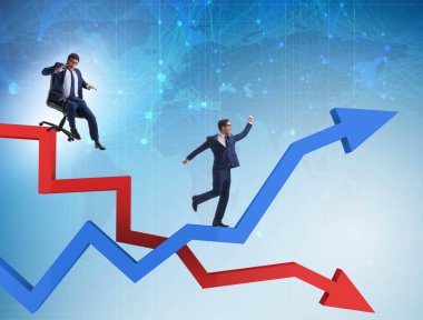 İş adamlarında büyüme ve düşüş kavramı