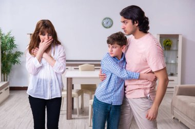 Karı-koca ve çocukla aile içi anlaşmazlık