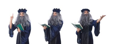 Akıllı arkaplanda izole edilmiş sihirbaz