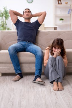 Aile içi şiddet kavramında genç bir çift