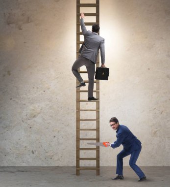 İş adamlarıyla etik olmayan rekabet kavramı