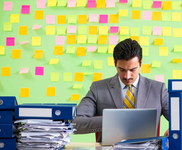 Businessman having trouble with his priorities — Stock Photo, Image