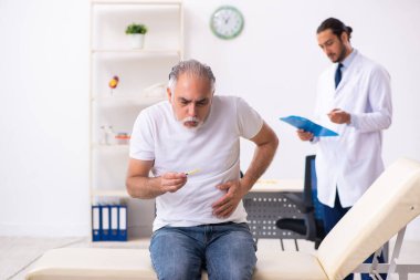 Diyabet hastası ziyaretçi doktor