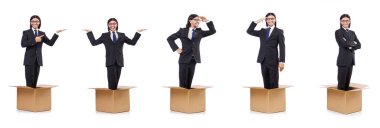 Kutunun dışında düşünen adam.