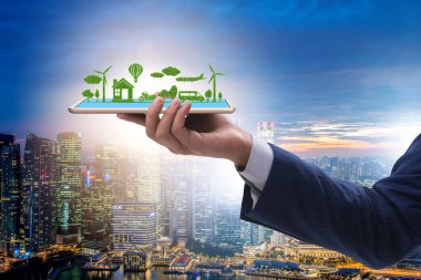 Küçük ekosistem ve temiz enerjili el hapları