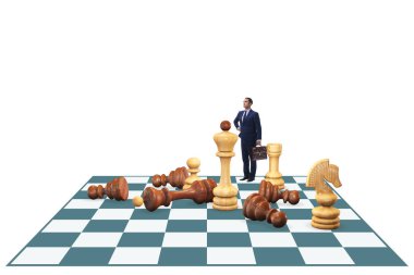 İş adamıyla strateji ve taktik kavramı