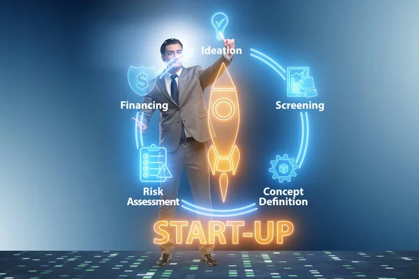 Concepto de start-up y emprendimiento — Foto de Stock