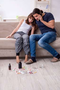 Aile çatışması sonrası intihar eden genç bir kadın.