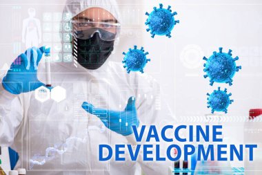 Coronavirus covid-19 aşı geliştirme kavramı