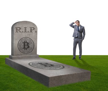 Bitcoin 'in ölümü ve ölümü için yas tutan iş adamı