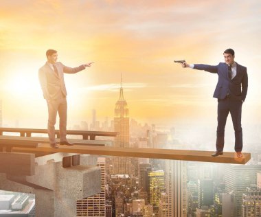 İki işadamıyla karşılıklı bağımlılık kavramı