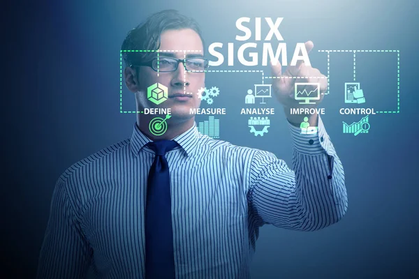 Concept of Lean management with six sigma — Stock Photo, Image