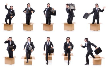 Kutunun dışında düşünen adam.