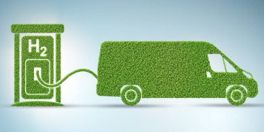 Hidrojen araba konsepti - 3D görüntüleme