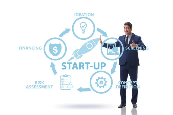 Concepto de start-up y emprendimiento — Foto de Stock