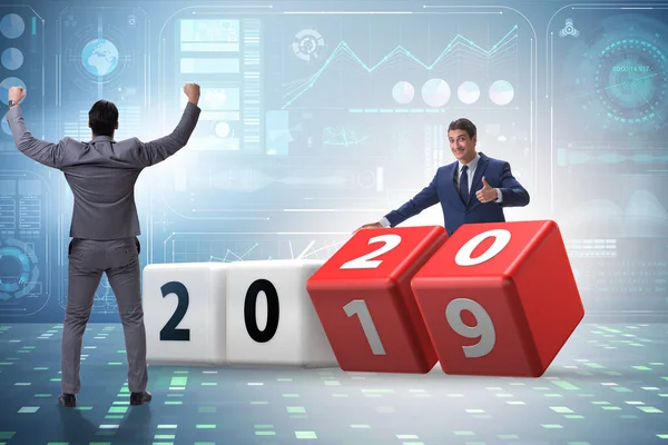A 2020-as új év koncepciója — Stock Fotó