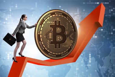 İş kadını bitcoin 'i kripto-para zinciriyle engelliyor