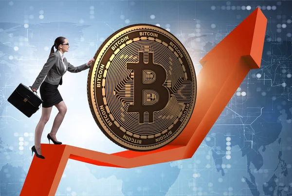 İş kadını bitcoin 'i kripto-para zinciriyle engelliyor