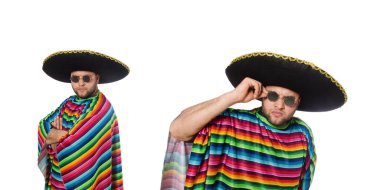 Beyaz tenli komik Meksikalılar.